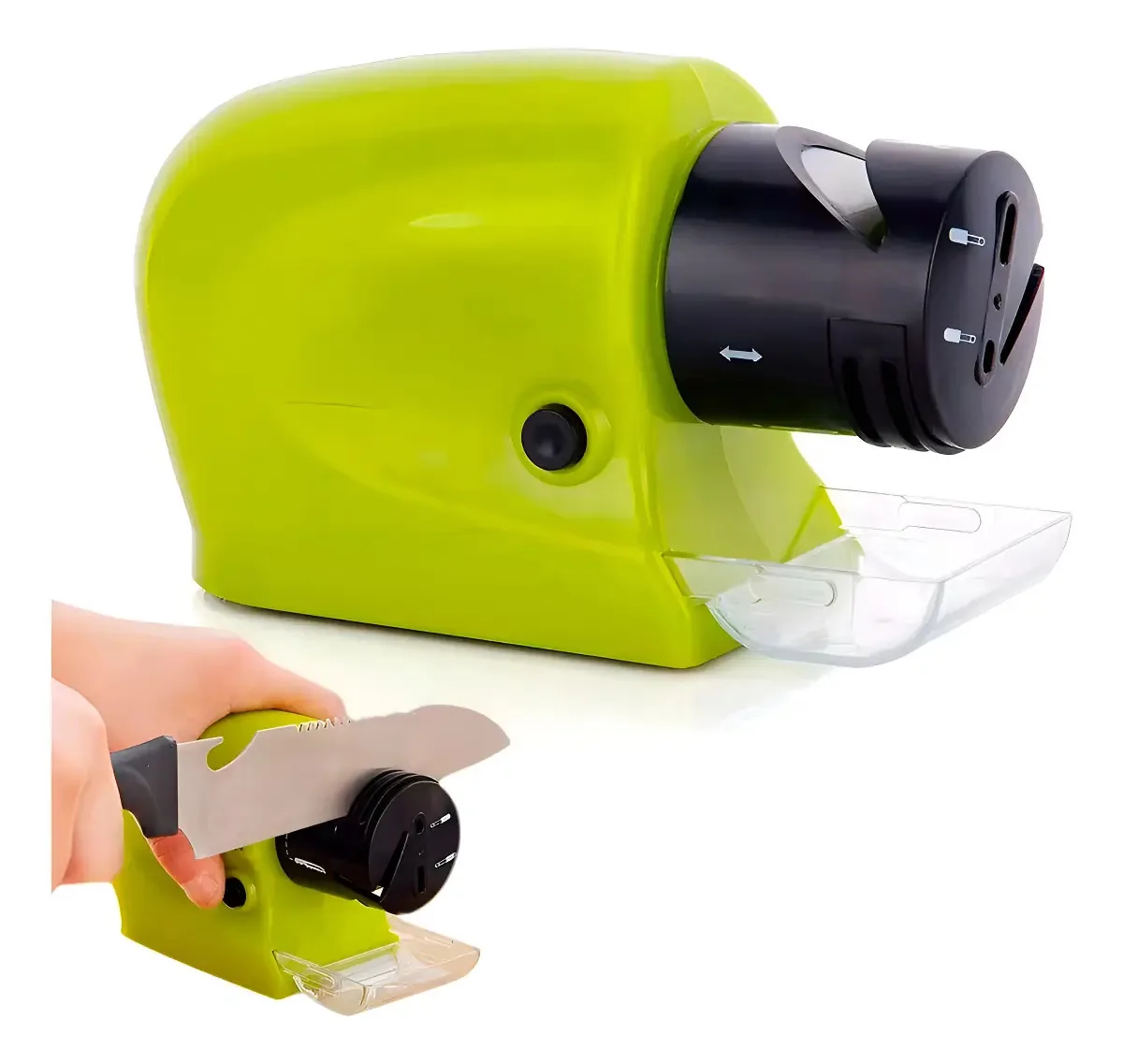 Afiador Elétrico Domestic Guiro - Verde-limão