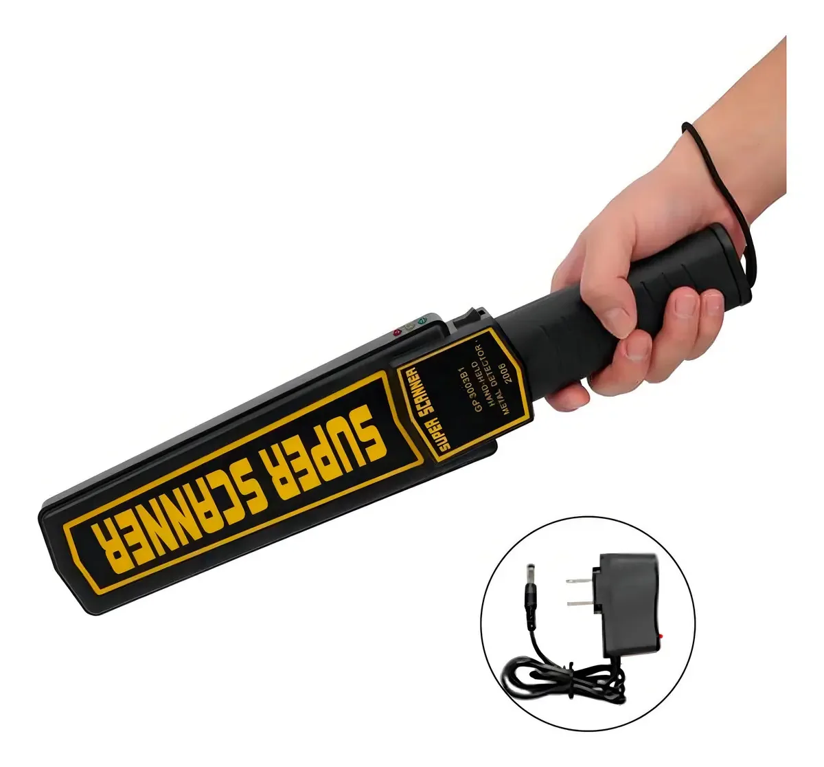 Detector de Metais Portátil Desert Ecom Alta Sensibilidade Recarregável