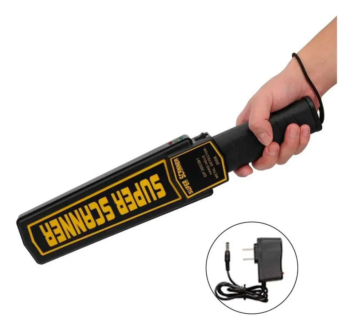 Detector De Metais Portátil Alta Sensibilidade Segurança