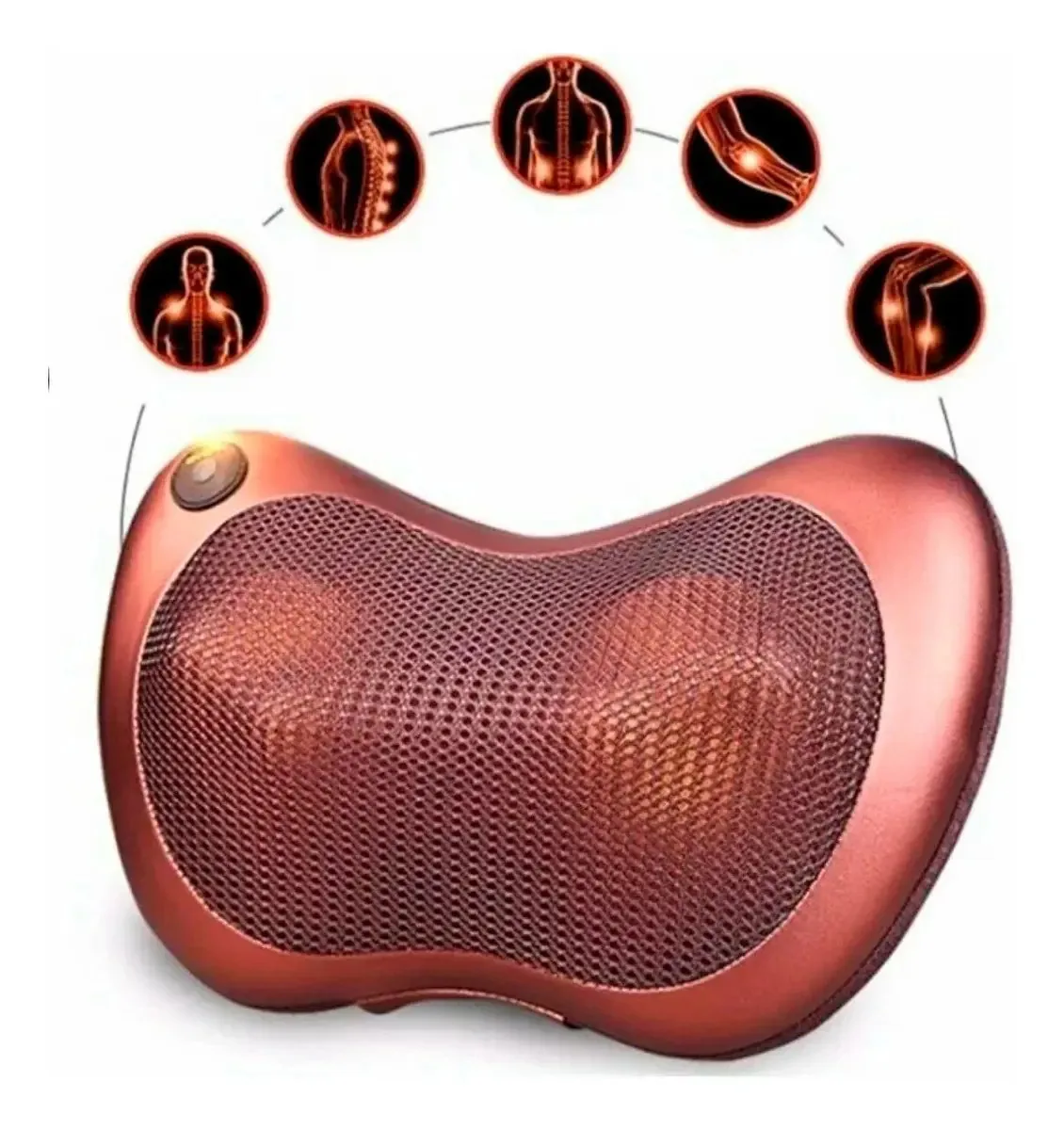 Encosto Massageador Eletrônico Perfeito Relaxamento Pescoço