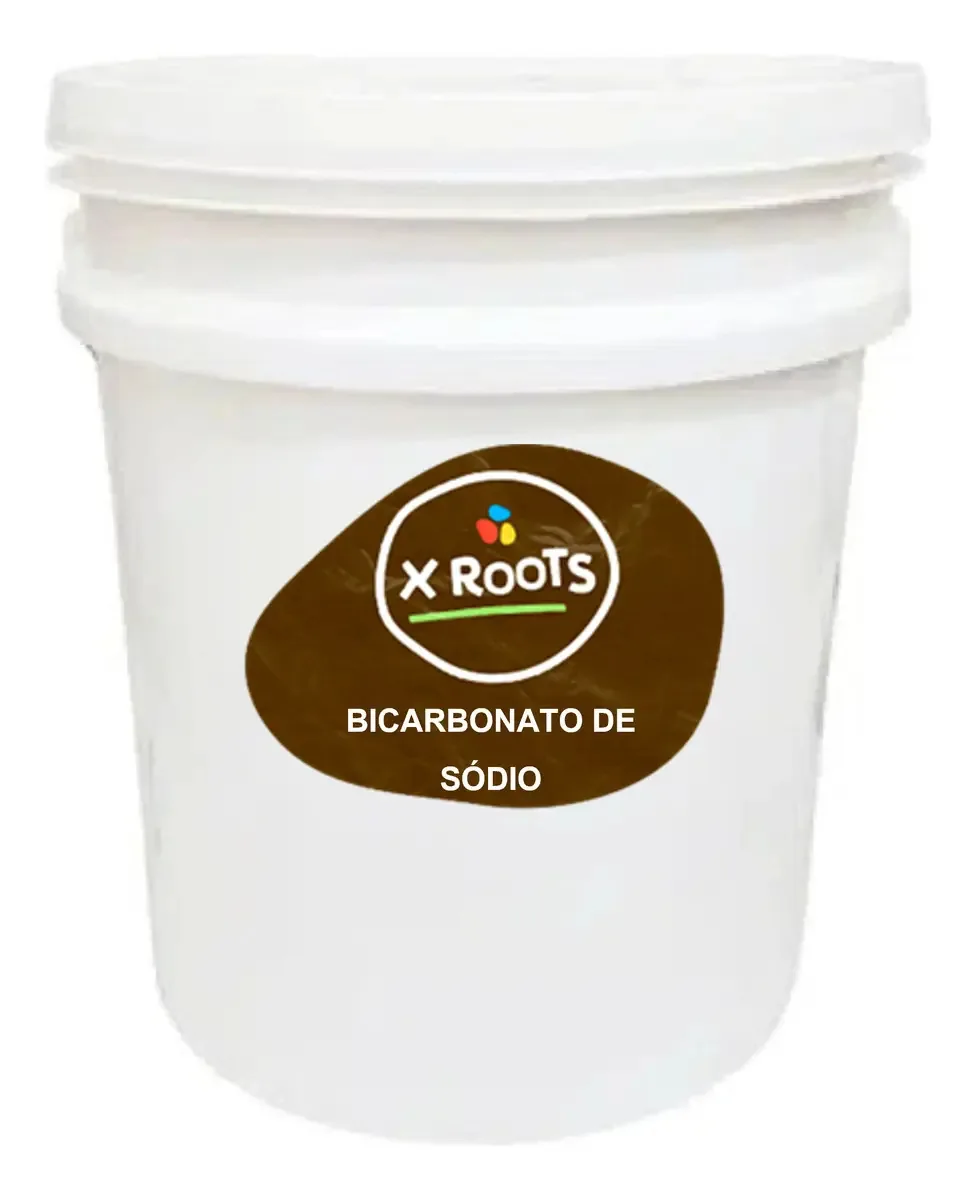 Bicarbonato De Sódio Balde 2kg 100% Puro - X Roots