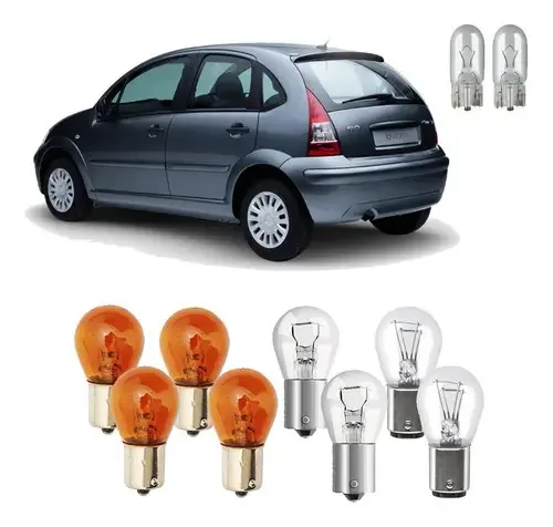 Kit de Lâmpadas Traseiras FX Automotive para Citroën
