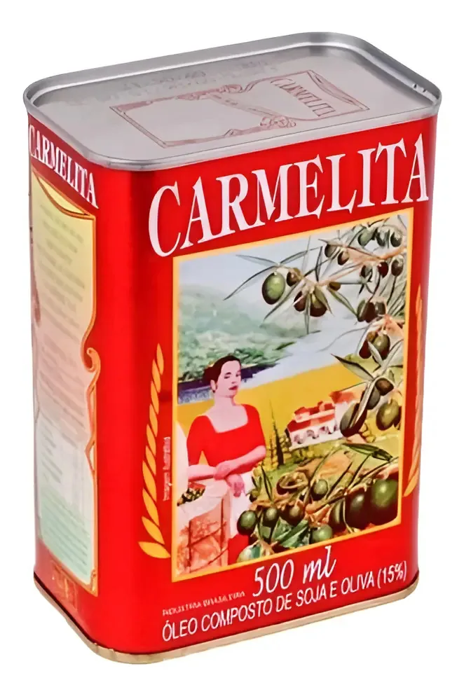 Oleo Composto Oliva Soja 500ml Lata Carmelita