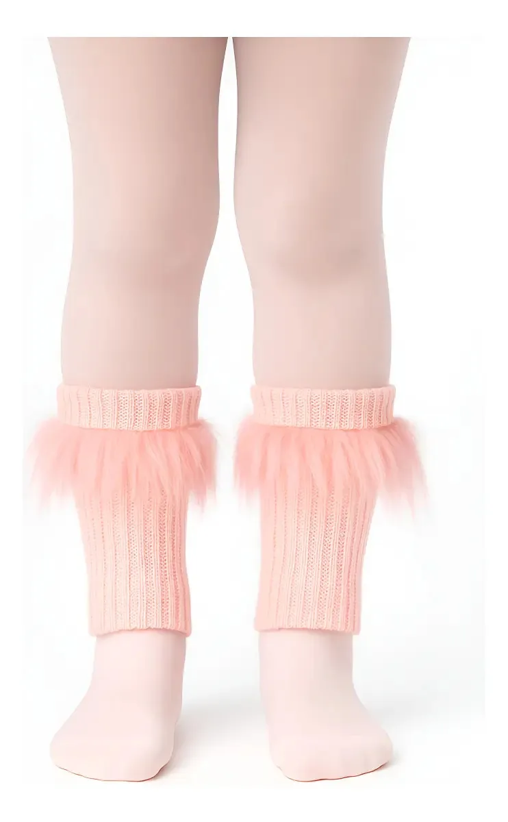 Polaina Plumas Pg004 Rosa Gasf Tamanho G