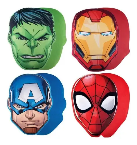 Almofadas Marvel Super Heróis Avengers Infantil Decorações