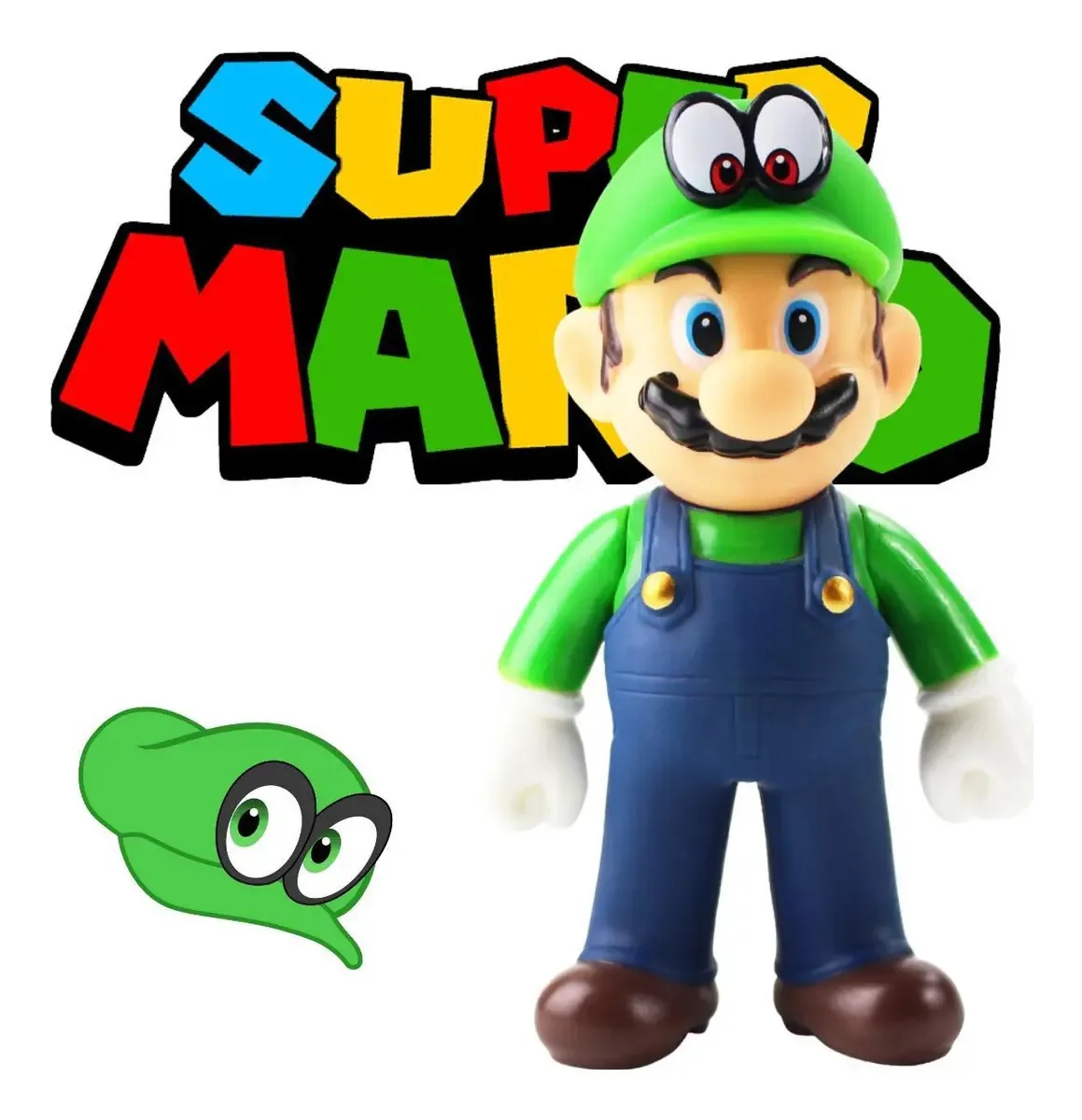 Luigi Super Mario Brinquedo Com