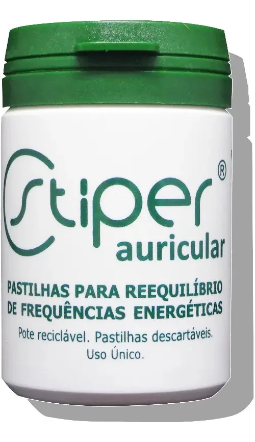 Agulha de acupuntura Podery Pastilha Stiper Auricular