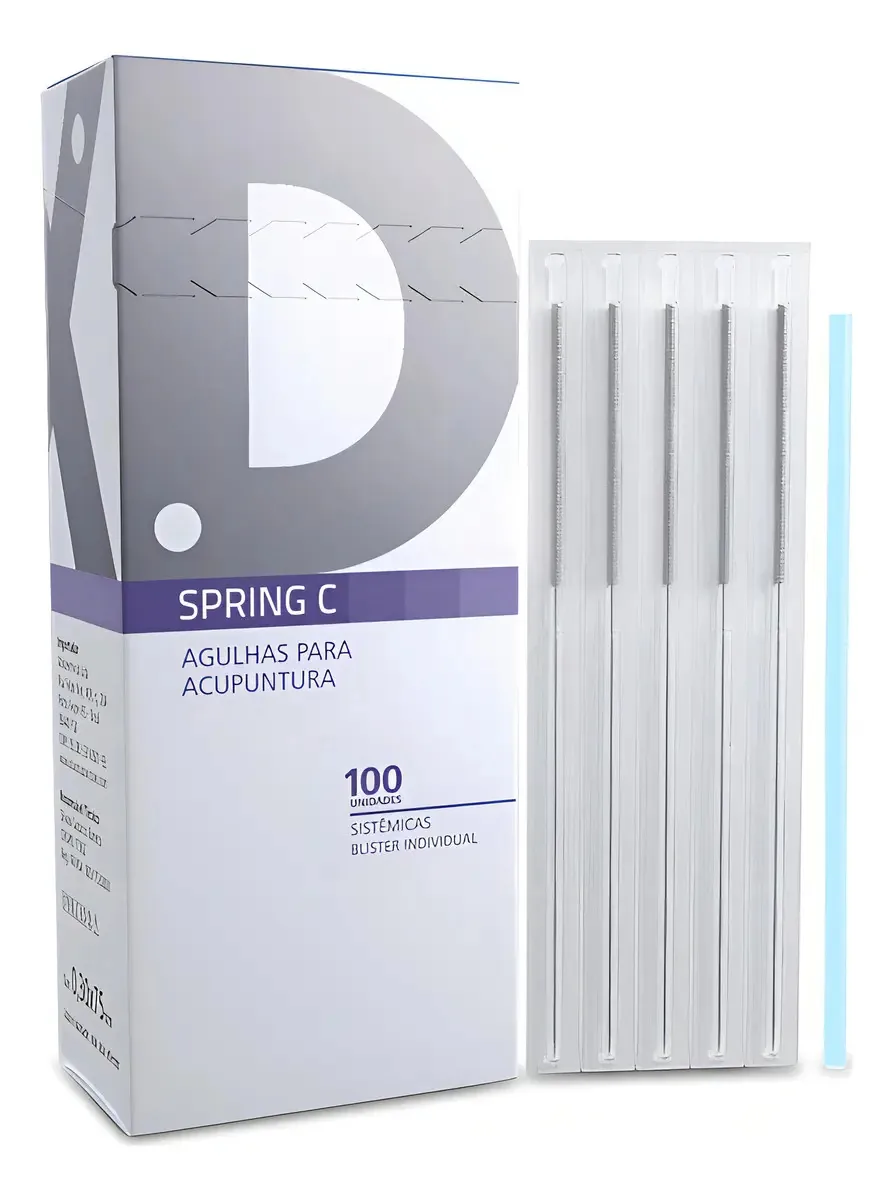 Agulha De Acupuntura 30x75mm Cx C/100 Unid - Dux