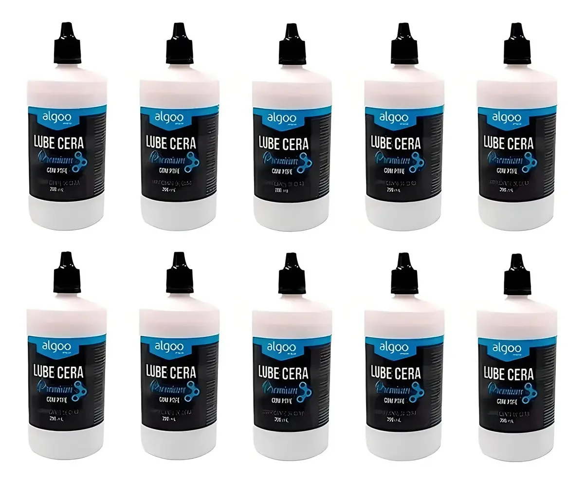 Kit 10 Óleo Lubrificante Algoo Premium 200ml