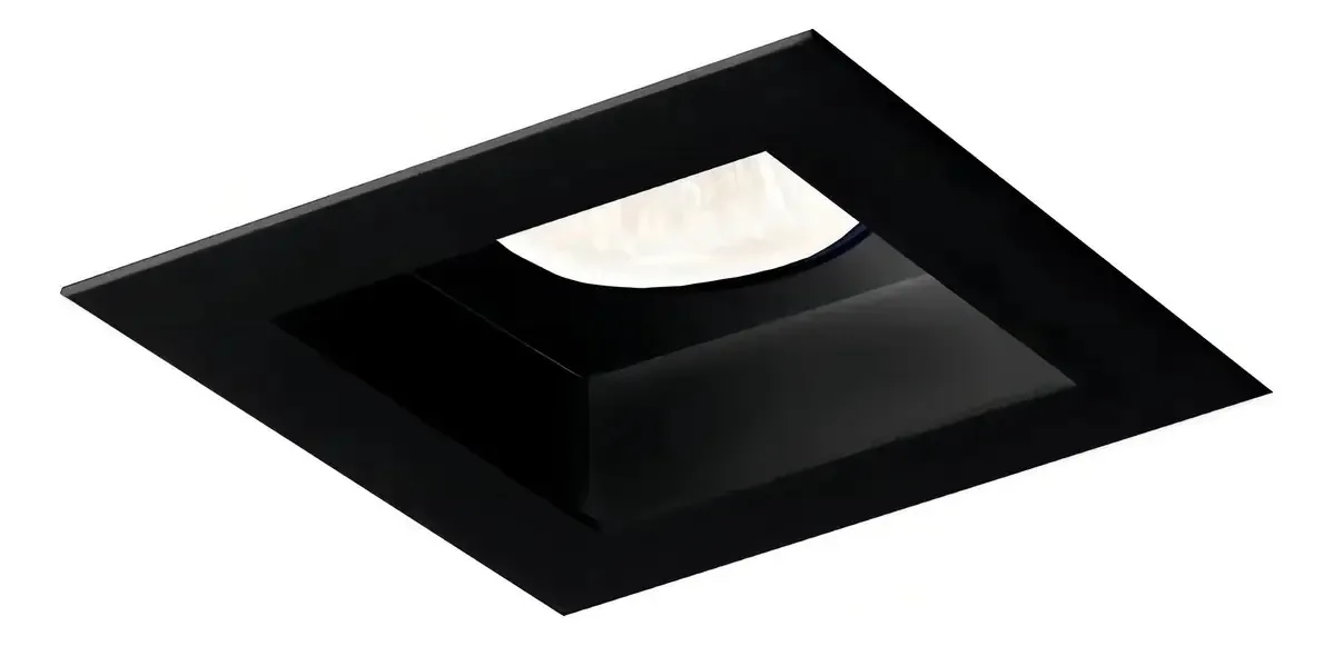 Kit 12 Spots Embutidos Quadrado Preto SaveEnergy LED 2700K 110-220V