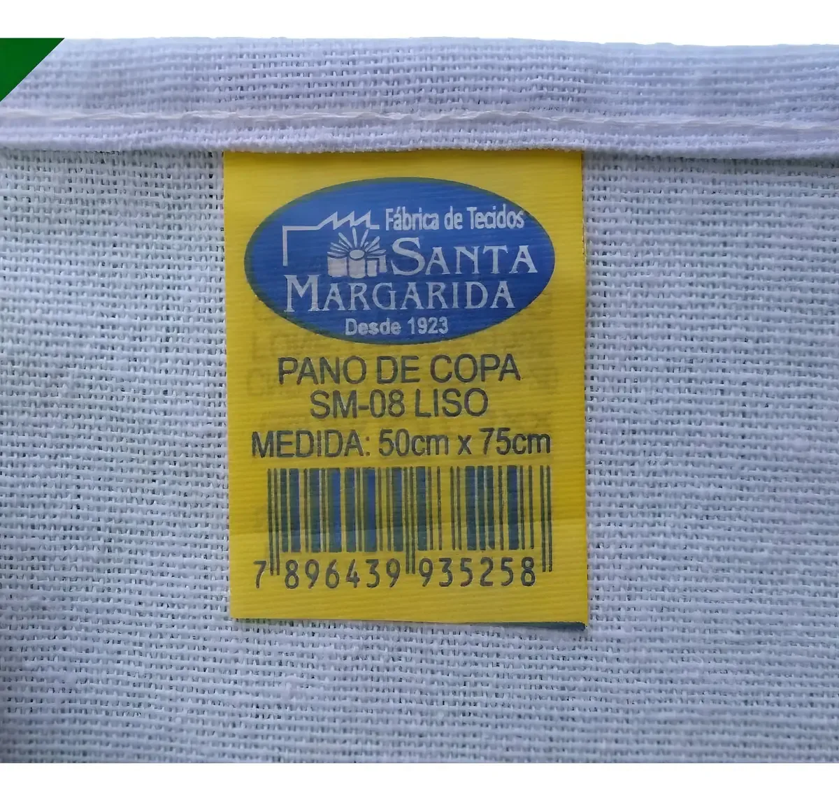 Kit 15 Panos de Prato Algodão 50x75cm Santa Margarida Para Pintura