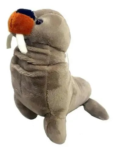 Morsa Pelúcia 13 Cm Leão Marinho