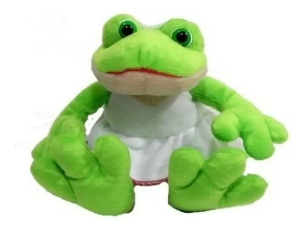 Sapinha De Pelucia 19 Cm Sapo