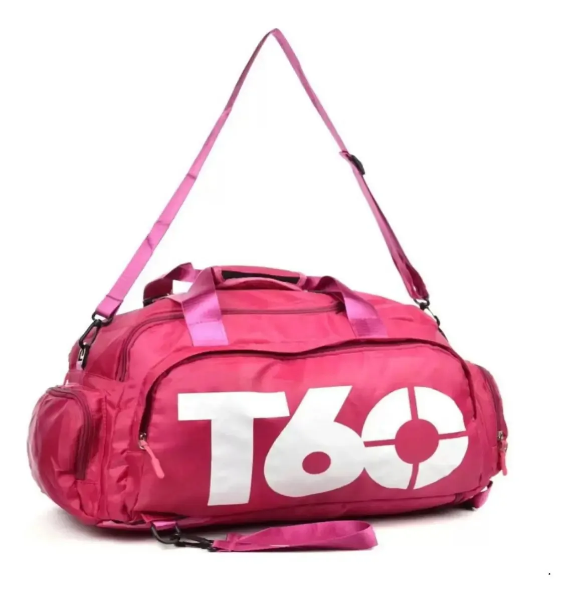 Bolsa Mochila Rosa T60 Academia Bagagem Viagem