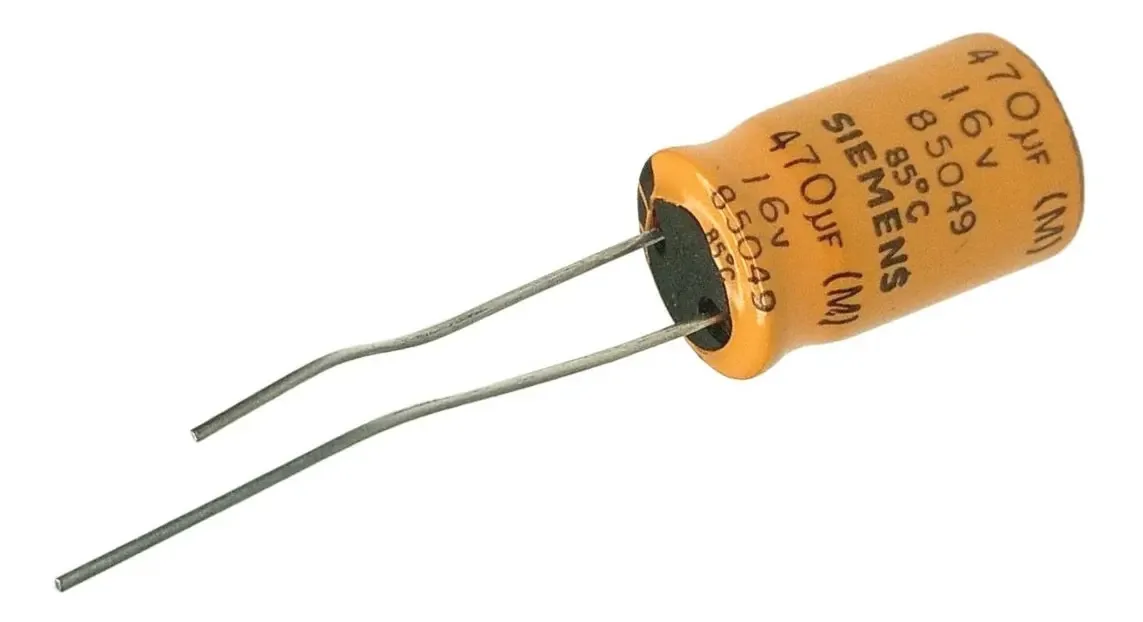 Capacitor Eletrolítico NTV Som Automotivo 470uF 16V para Áudio