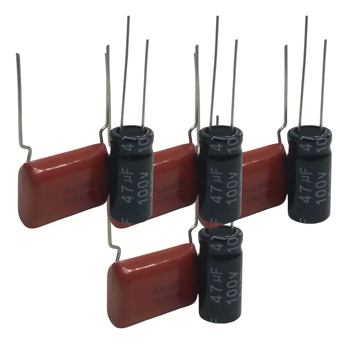 Capacitor Eletrolítico Bipolar 47uF NTV Som Automotivo