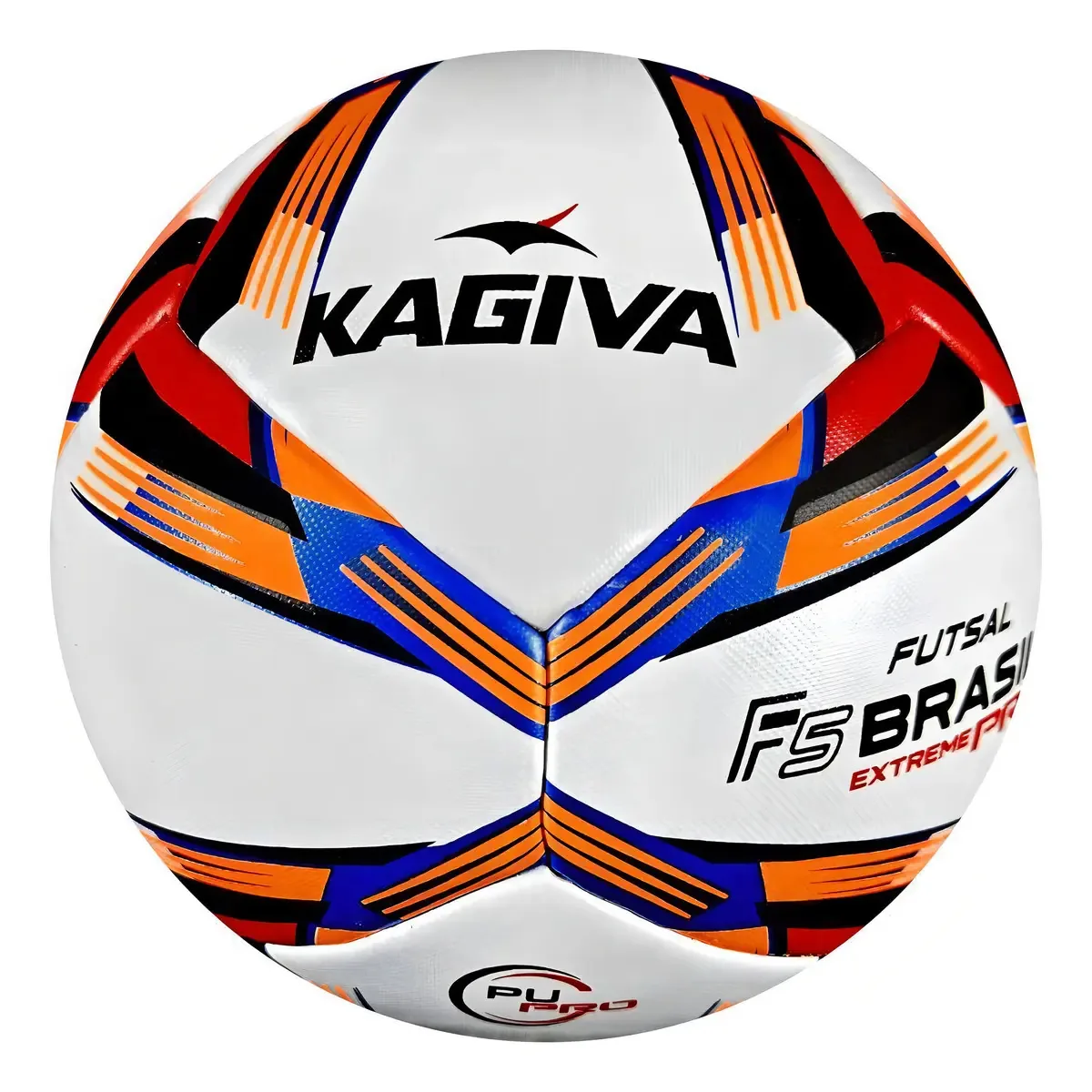 Bola Futsal Kagiva F5 Extreme Pró Futebol Laranja