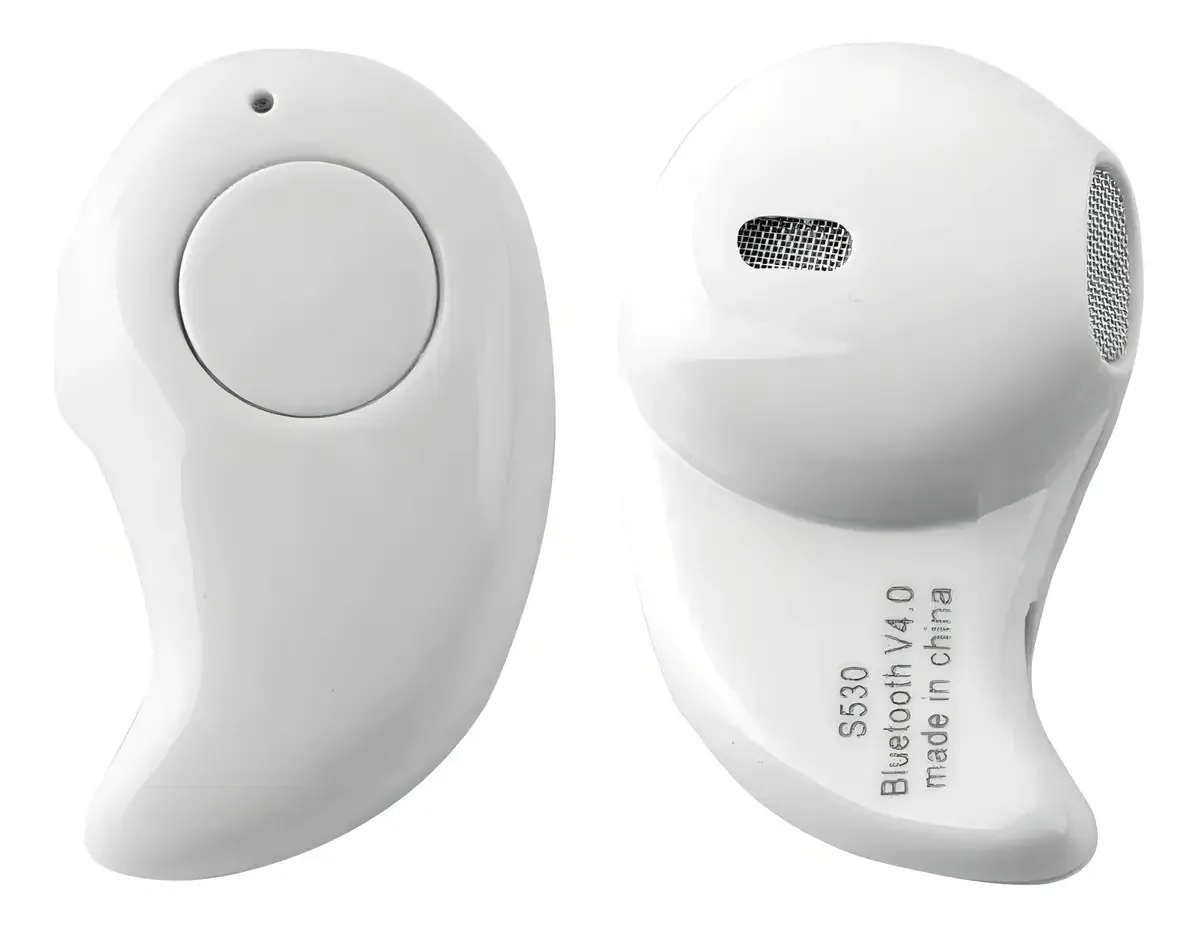 Mini Fone Ouvido Bluetooth 4.1 Sem Fio Micro Òtimo Branco