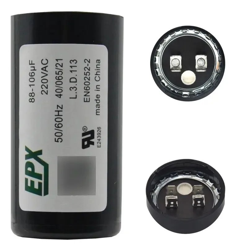 Capacitor Eletrolitico 88uf 220v Epx