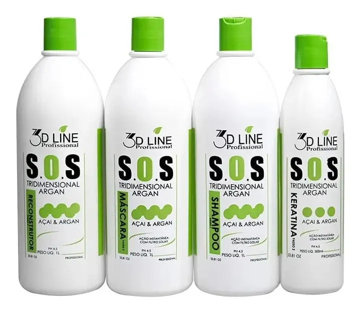 Kit Cauterização Com 4 Passos - S.o.s - 3d Line