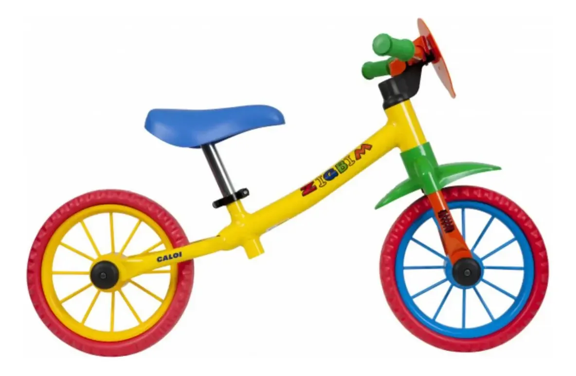 Bicicleta Balance Equilíbrio Sem Pedal Meninos Zigbim Caloi