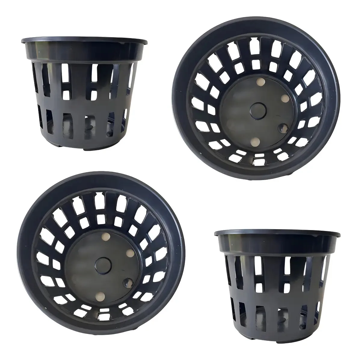 Kit 50 Vasos Vazados Para Plantar Plantas E Orquídeas Vs 15