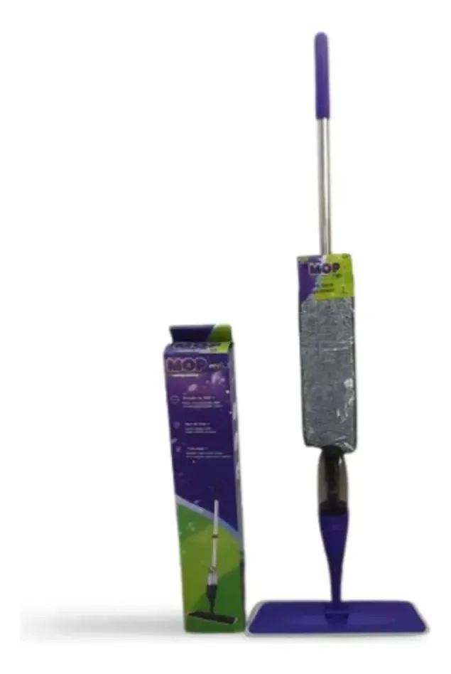 Mop Ecos Limpeza Rápida Gatilho Lilás