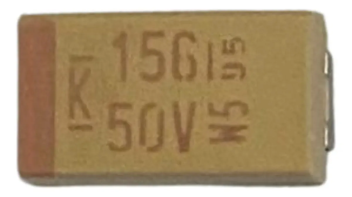 Kit 10 Capacitores De Tantalo 15uf X 50v Smd