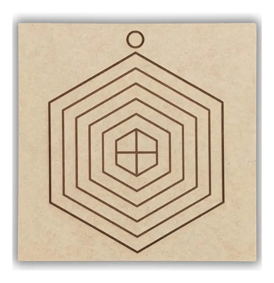 Gráfico Da Radiestesia Diversos 20x20cm Em Mdf Com Cor Escudo Protetor