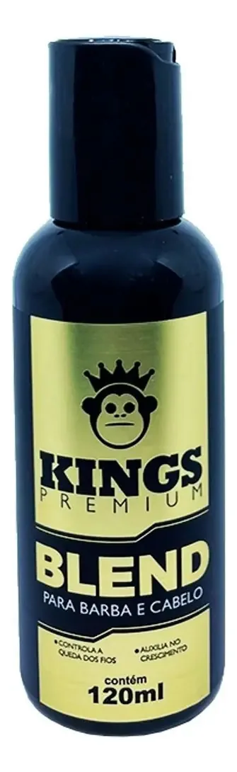 Tônico Capilar Premium Blend Anti Queda Barba E Cabelo Kings 120ml