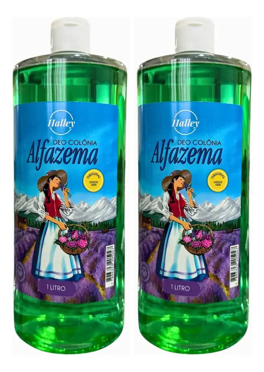 Perfume Colônia Alfazema 1L Halley Relaxante Aromaterapia