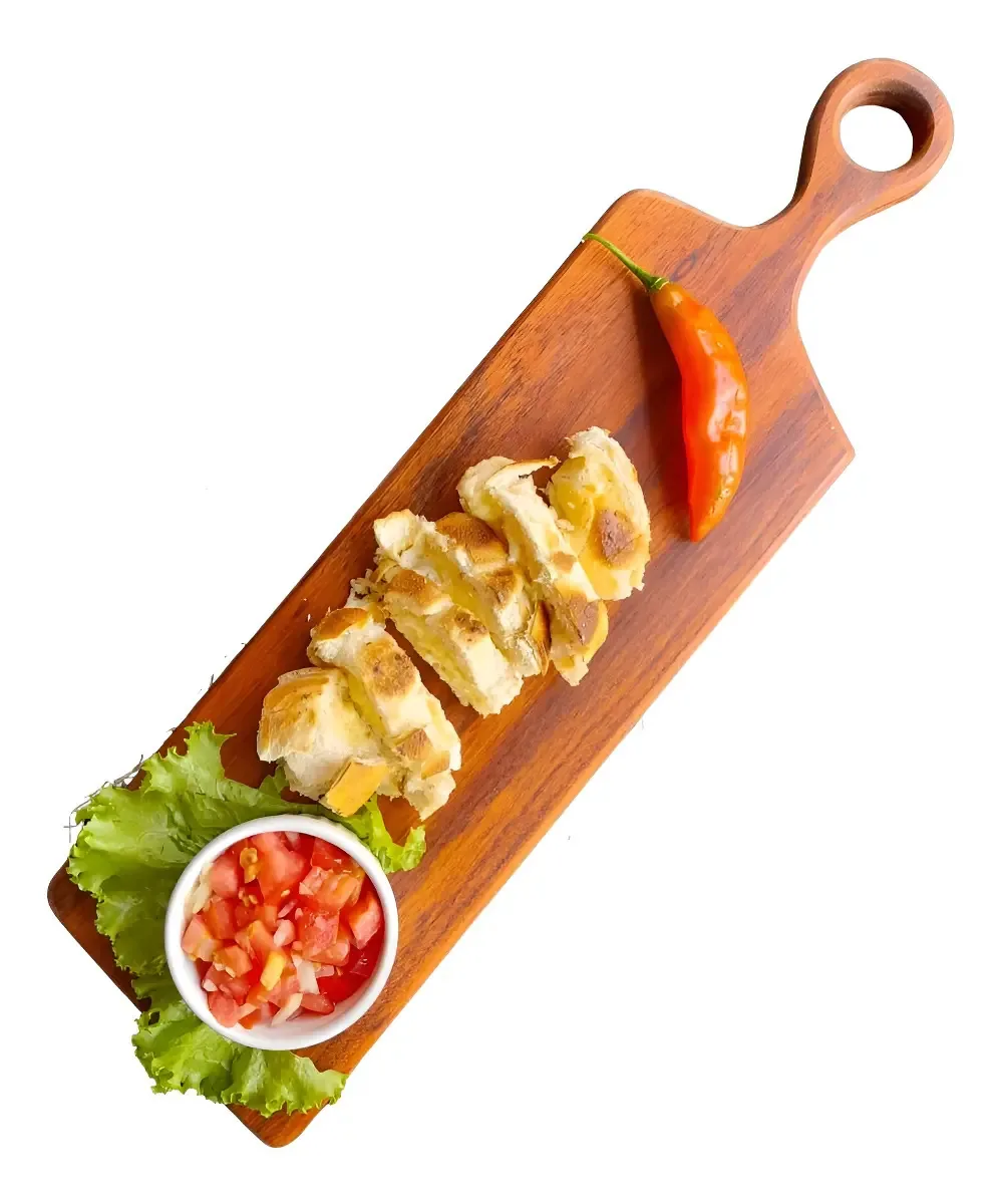 Tabua De Frios Petisqueira Corte Carne Churrasco Pão De Alho Tábua de Petiscos Aperitivos Porção