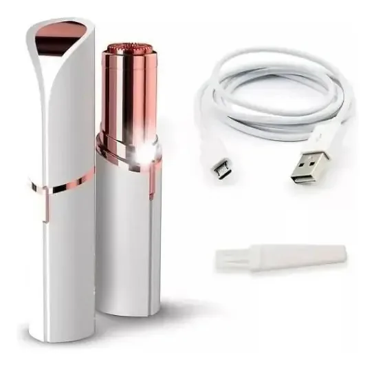 Depilador Eletrico Batom Recarregável Usb