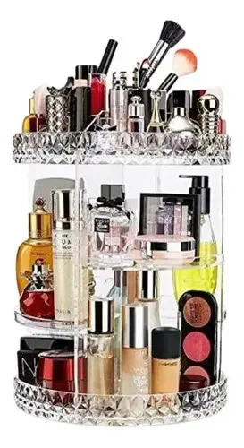 Organizador De Cosméticos E Maquiagem Giratório 360