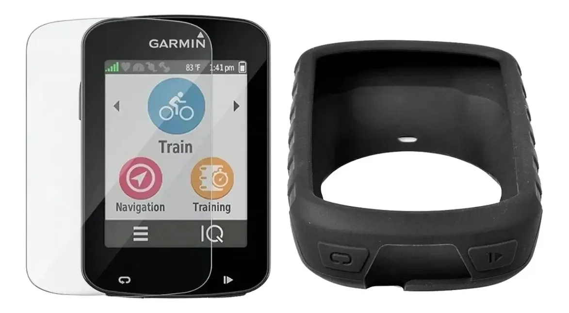 Kit Capa Case Proteção E Pelicula Vidro Para Garmin Edge 830