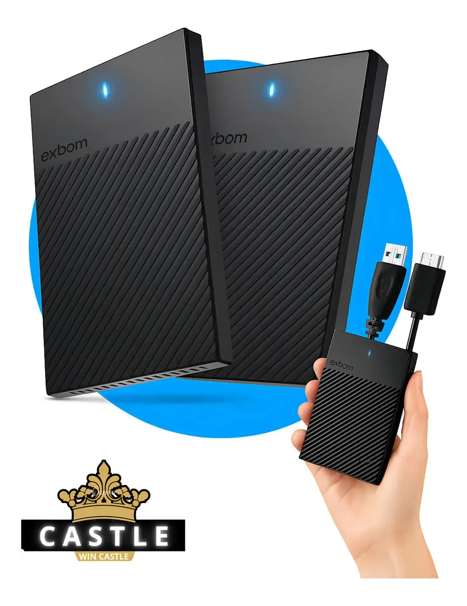 Kit 2 Case De Gaveta Para Hd Externo Queise Pc Swap Hot Pci Preto Usb 3 . 0 Notebook Sata Ssd Thunderbolt gaveta dock 3.5 mymax caixa Adaptador 2.5 Win Castle Ps4 Ps5 Tvbox Xbox