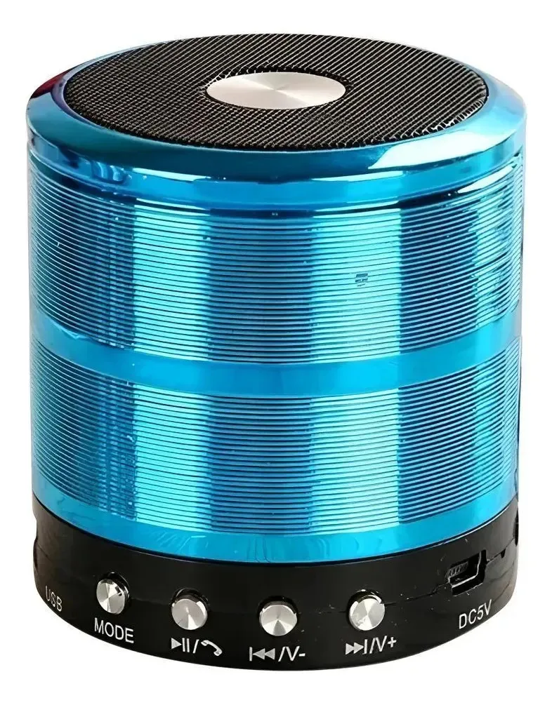 Caixa Som Bluetooth Grasep D-bh887: Som Poderoso, Livre De F