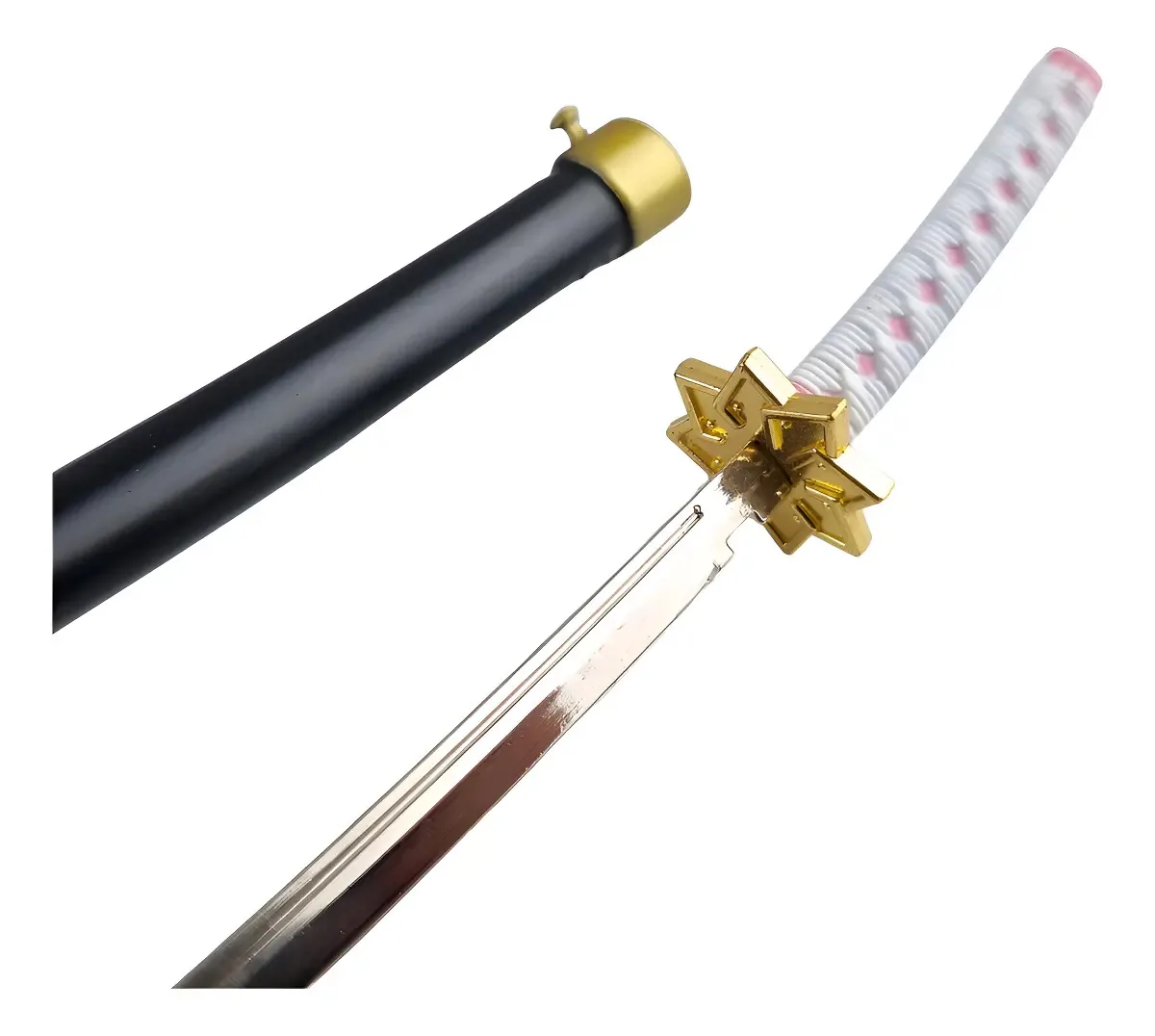 Mini Katana Demon Slayer Kanae Kocho Rosa Presente Fãs