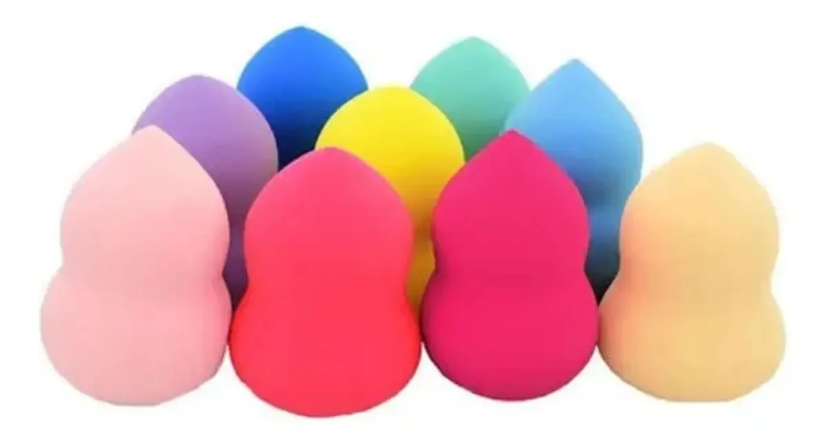 Set de 6 esponjas de maquiagem Palenciano Shop Maquiagem kit x 6 unidades