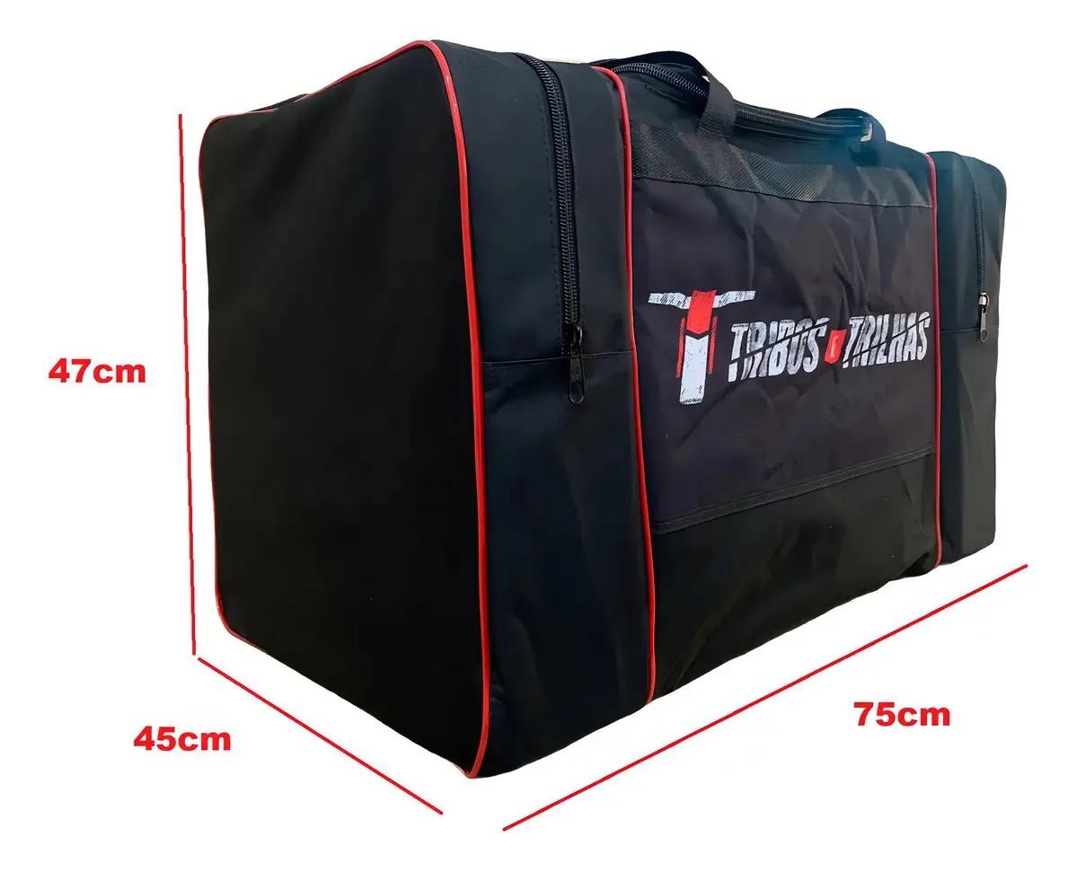 Bolsa Whip Tribos E Trilhas - Nylon 600d - 47x45x75cm
