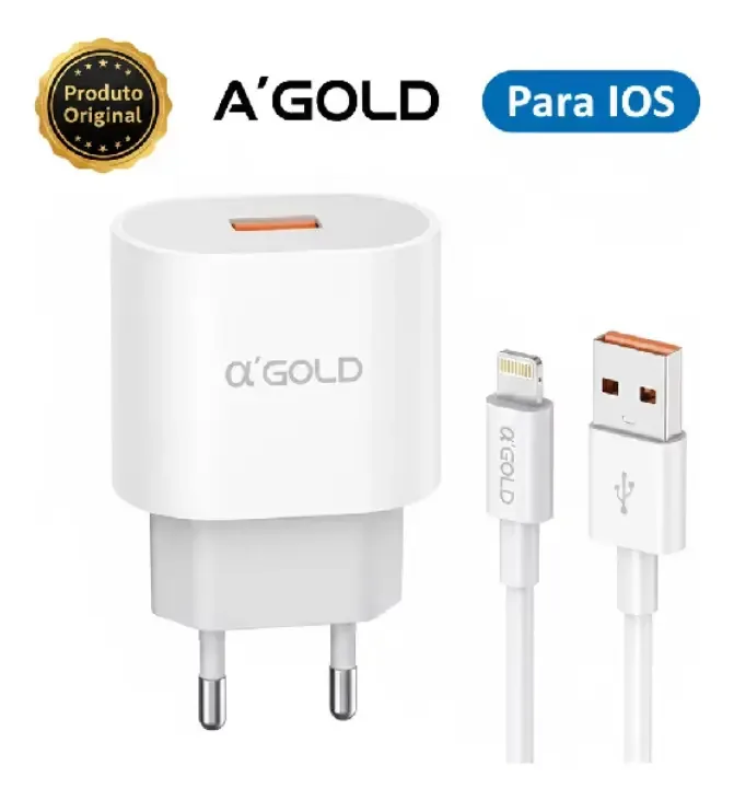 Carregador Turbo Ca31-6/ Ios Cor Branco