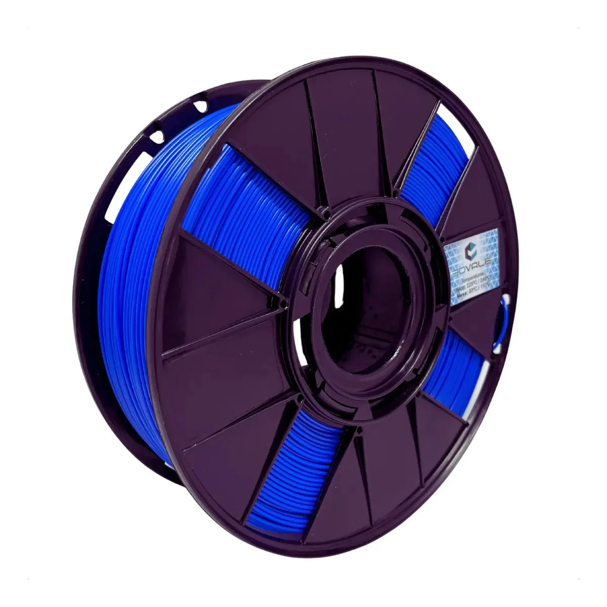 Filamento Impressão 3d Abs Cores Variadas 3dvale 1kg Cor Azul Caneta