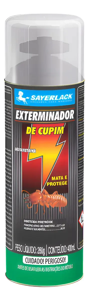 Mata Cupim Sayerlack Spray 400ml Exterminador Mata E Protege