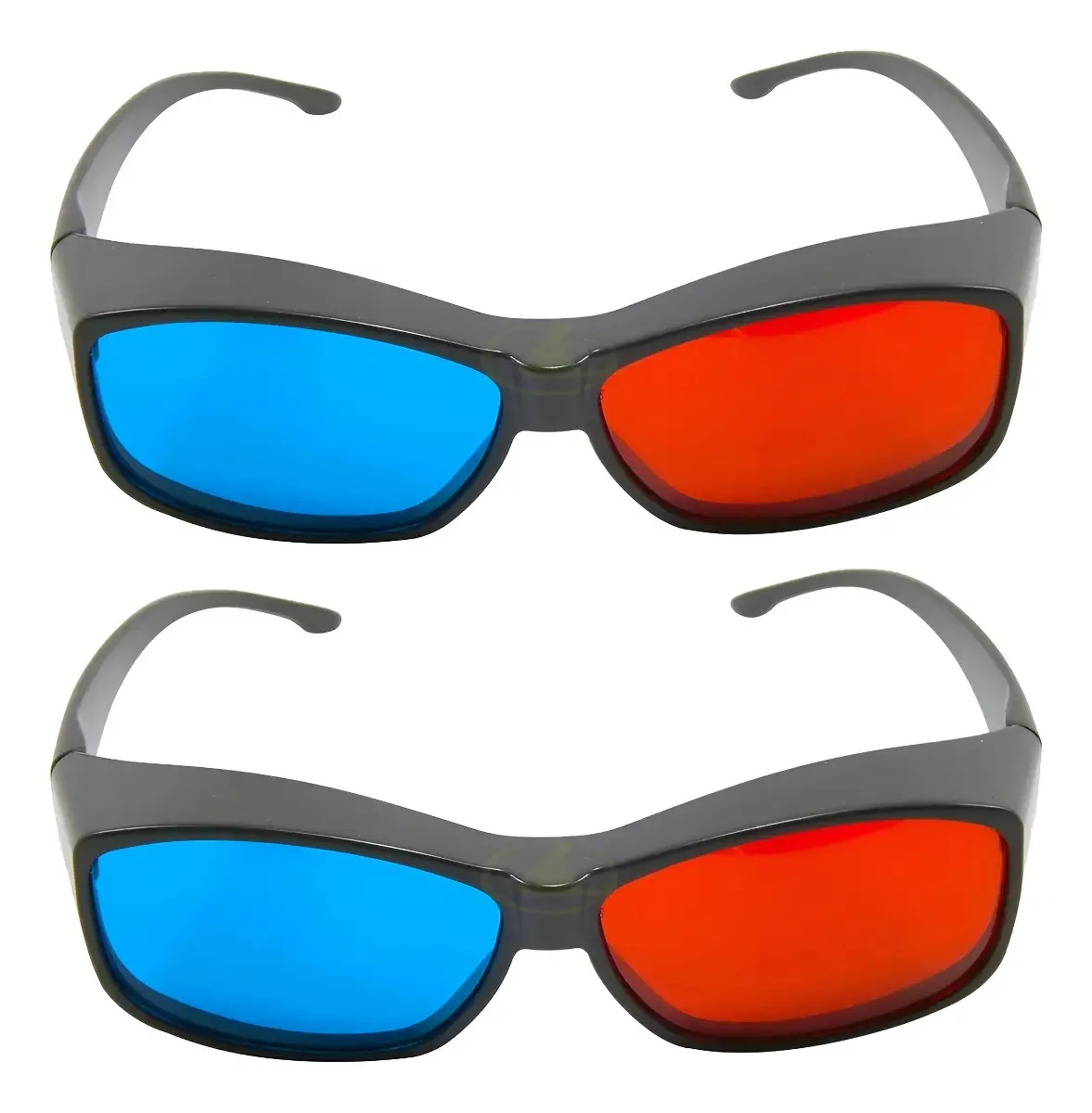 2 X Óculos 3d Passivo Marca Positivo P/ Tv Cinema Computador