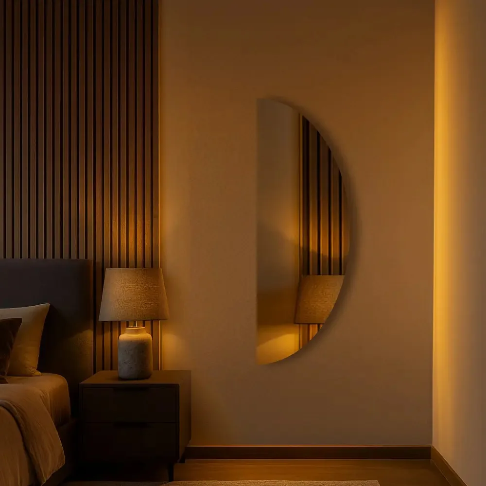 Espelho Irregular Decorativo para Quarto e Banheiro Vmex
