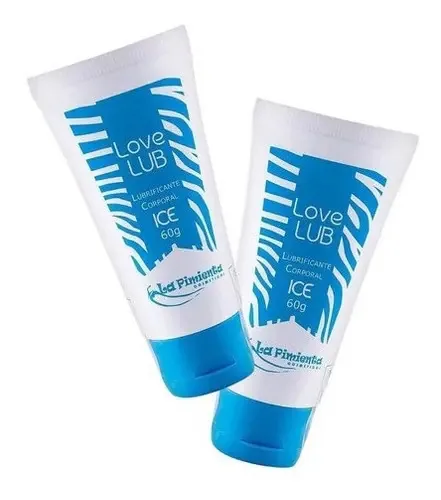 Gel Lubrificantes Intimos Love Lub Neutro 2 Un P. Sabor Ice E Ice