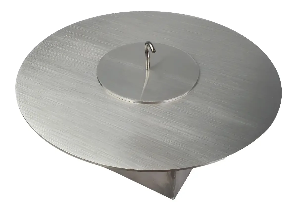 Queimador Ecológico Lareiras Ecosul Inox 304 2L Álcool Etanol Embutir