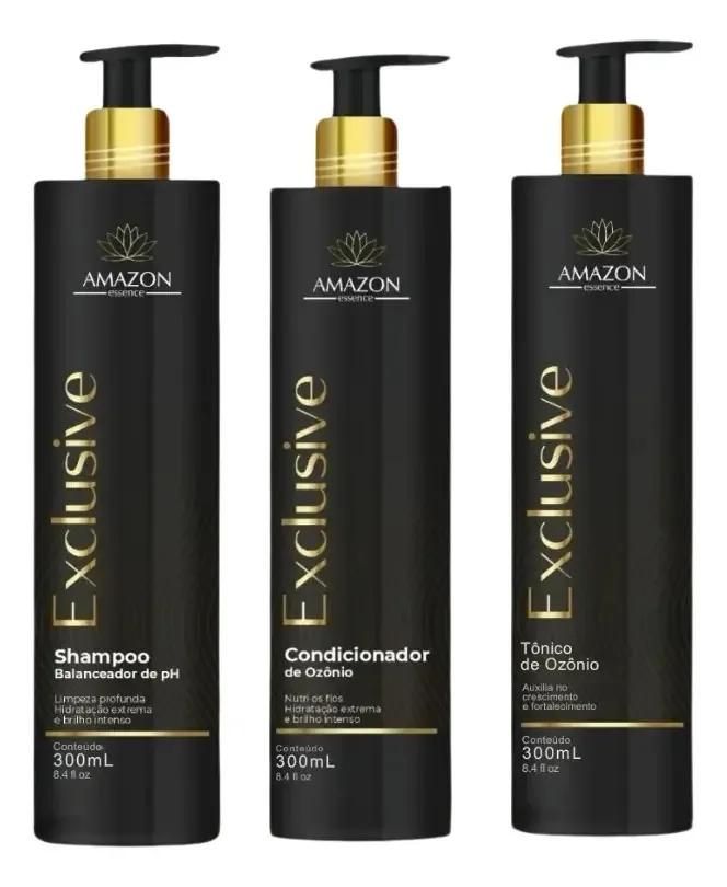 Trio Ozonizado: Limpeza, Hidratação E Força 300ml