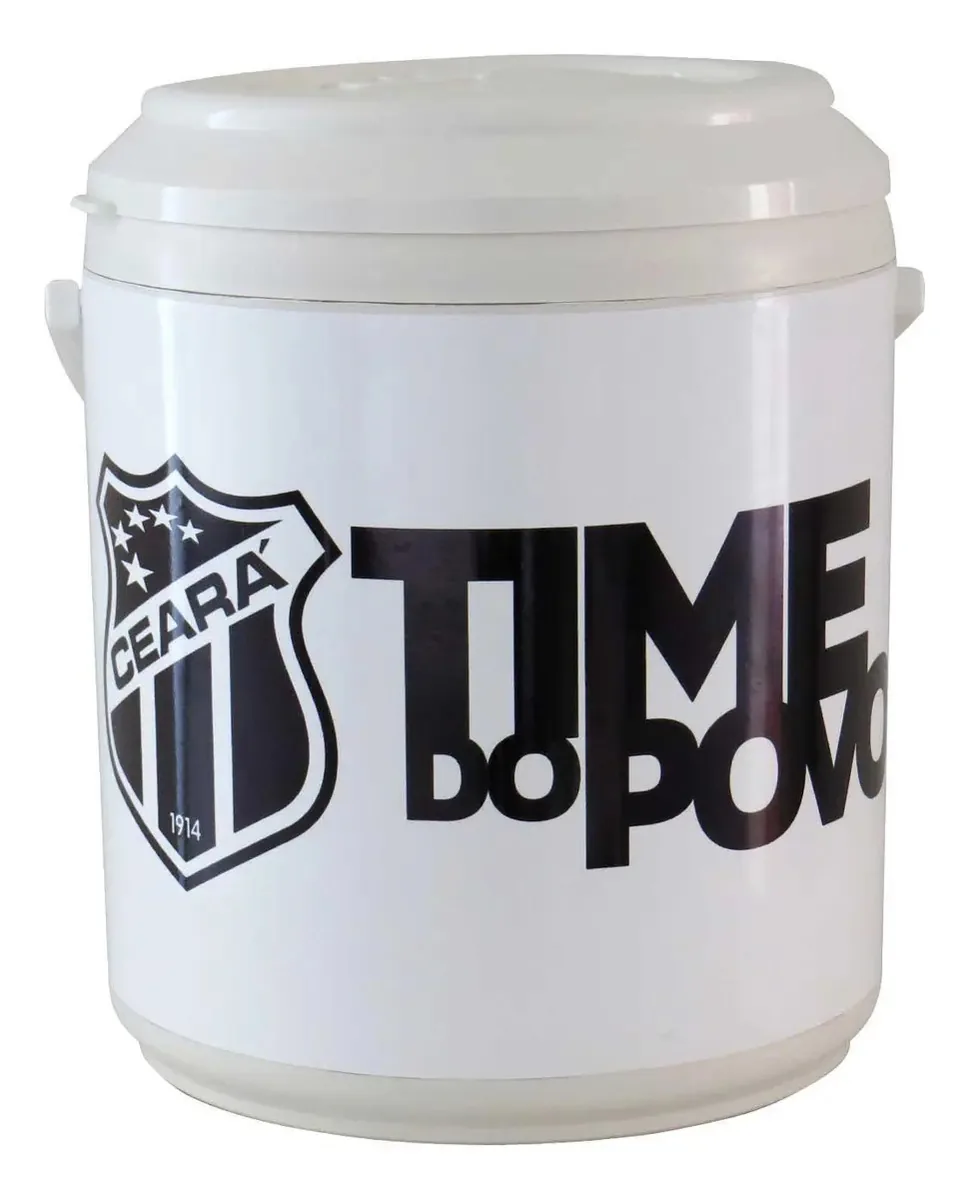 Cooler Térmico Branco Para 12 Latas Ceará