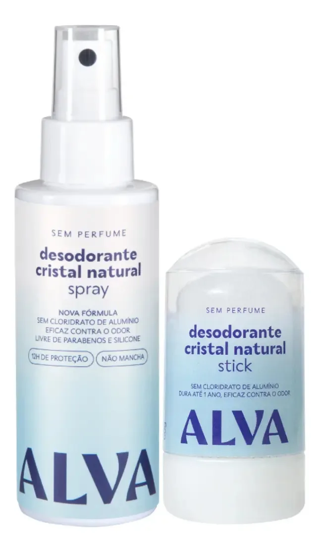 Desodorante em spray Alva Personal Care DESODORANTE SPRAY livre de perfume